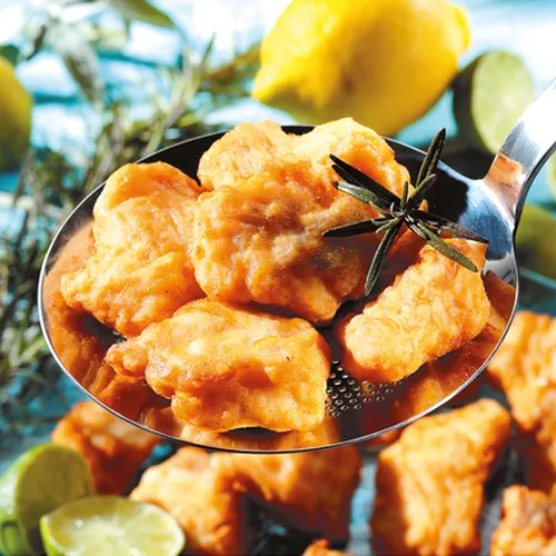 Abbildung Fisch-Nuggets im Backteig